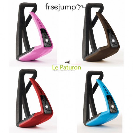 1 Etrier Freejump, Soft Up Lite : Etriers Free Jump - Le Paturon