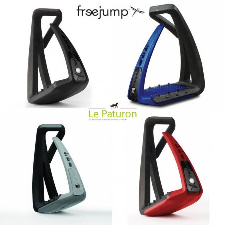 2 Etrier Freejump, Soft Up Lite : Etriers Free Jump - Le Paturon