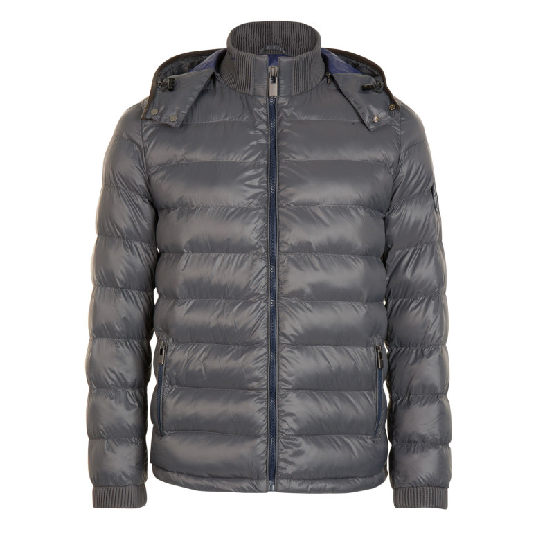 Doudoune équitation homme duvet synthétique Doris Hagg anthracite - Le Paturon