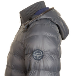 Doudoune équitation homme duvet synthétique Doris Hagg anthracite - Le Paturon