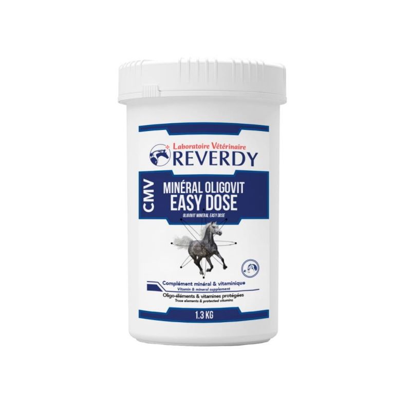 Minéral Oligovit Easy Dose Reverdy - CMV cheval 1,2kg - Le Paturon