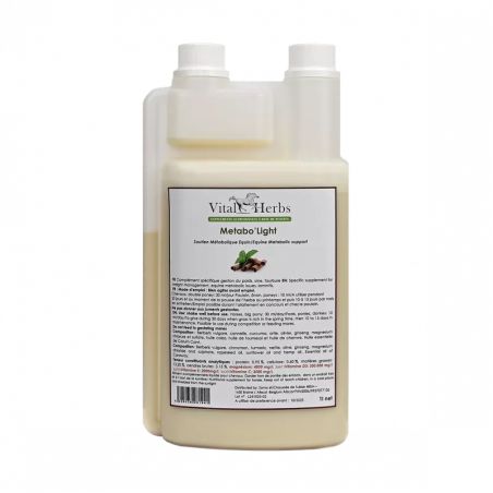 Metabo'Light Vital Herbs - Surpoids cheval - Le Paturon