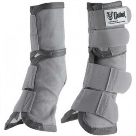 Guêtres anti-mouche cheval Cashel gris