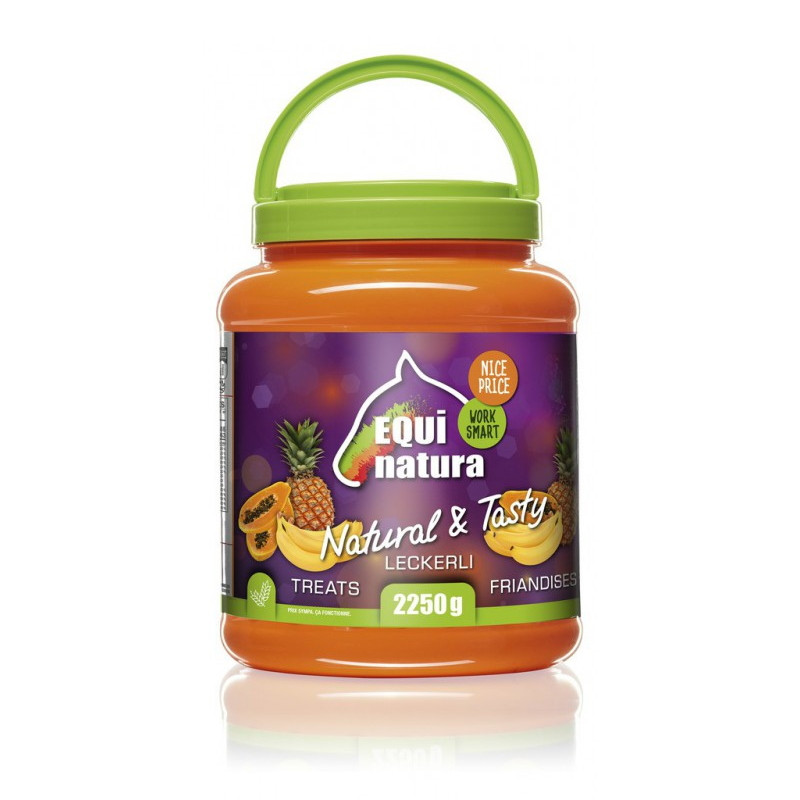 Friandises naturelles Equinatura - Friandises cheval 2,25kg - Le Paturon