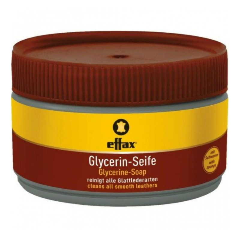Effax Savon glycériné - Savon cuir équitation 250ml - Le Paturon