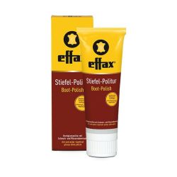 Effax Brillant noir pour bottes - Soin cuir bottes équitation 75ml - Le Paturon