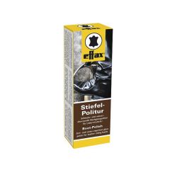 Effax Brillant noir pour bottes - Soin cuir bottes équitation 75ml - Le Paturon
