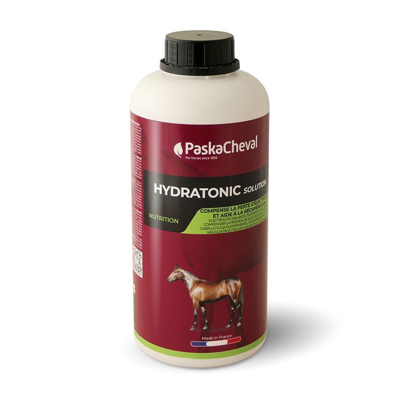 Hydratonic solution Paskacheval - Electrolytes cheval 1L - Le Paturon