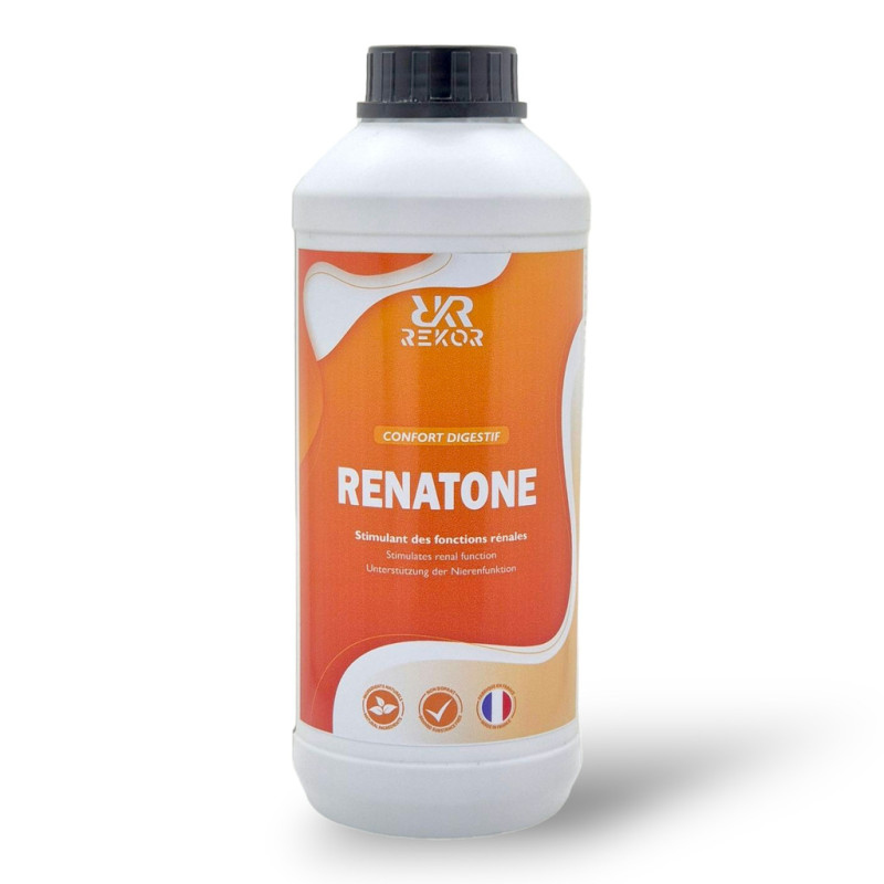 Renatone Rekor - Drainage cheval problèmes urinaires 1L - Le Paturon