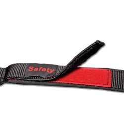 Licol cheval sécurité Safety Waldhausen noir rouge - Le Paturon