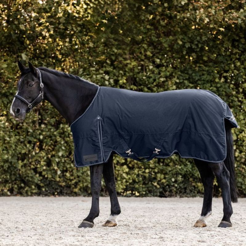 Couverture cheval Arctic Light Waldhausen 0g bleu nocturne - Le Paturon
