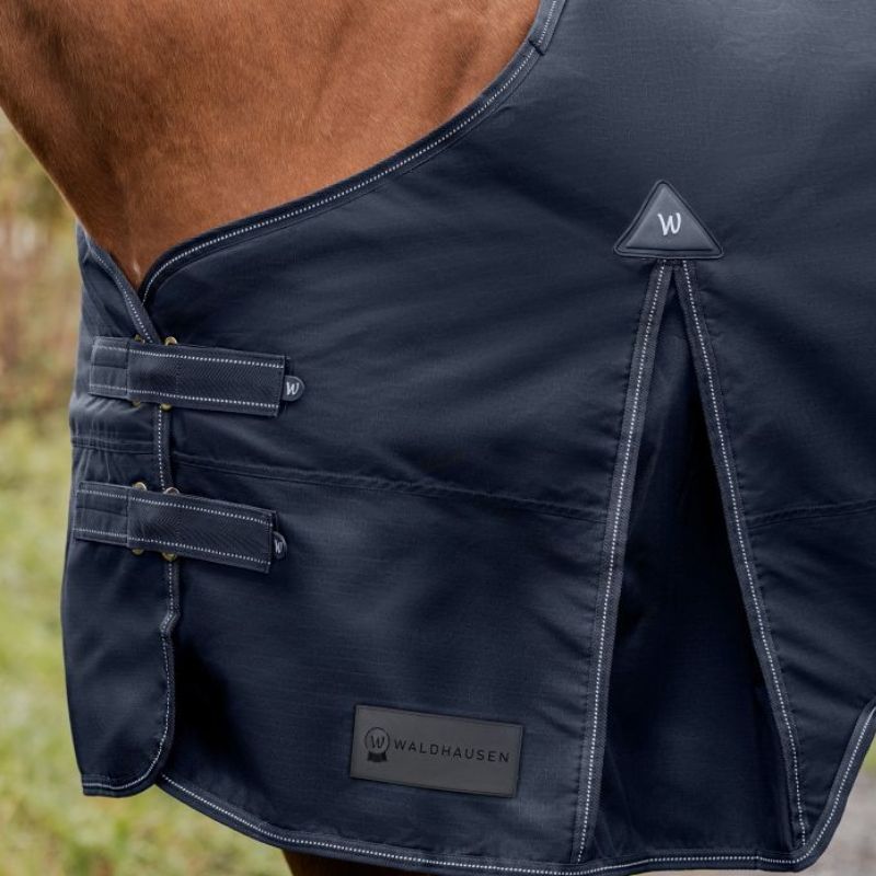 Couverture cheval Arctic Light Waldhausen 0g bleu nocturne - Le Paturon