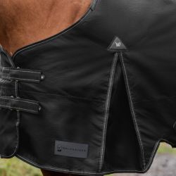 Couverture cheval Arctic Waldhausen 100g noir - Le Paturon