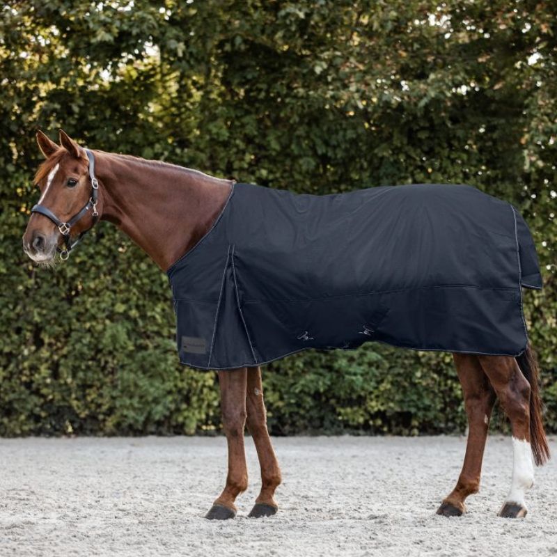 Couverture cheval Nordic Waldhausen 50g bleu nocturne - Le Paturon