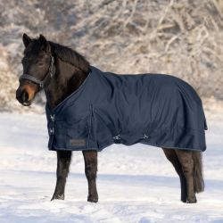 Couverture cheval Nordic Waldhausen 300g bleu nocturne - Le Paturon