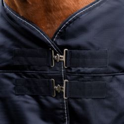 Couverture cheval Nordic Waldhausen 300g bleu nocturne - Le Paturon