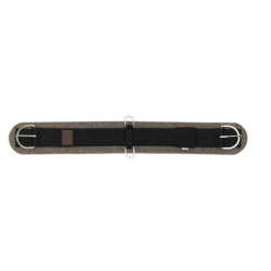 Sangle cheval western en feutre Westride H West noir - Le Paturon