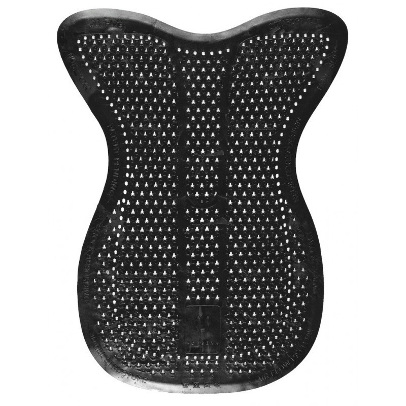 Amortisseur cheval gel fin anti-recul Horsena noir - Le Paturon