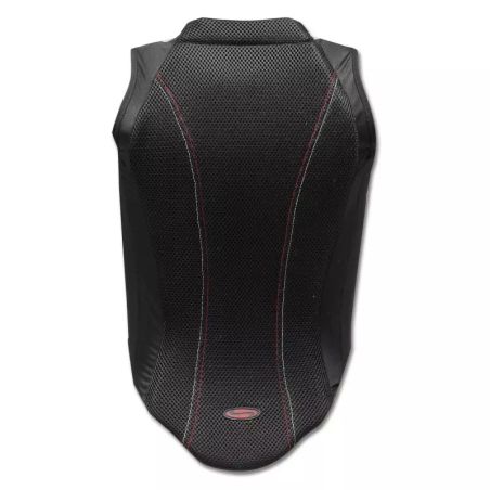 Protection dorsale équitation enfant flexible P07 Swing noir - Le Paturon