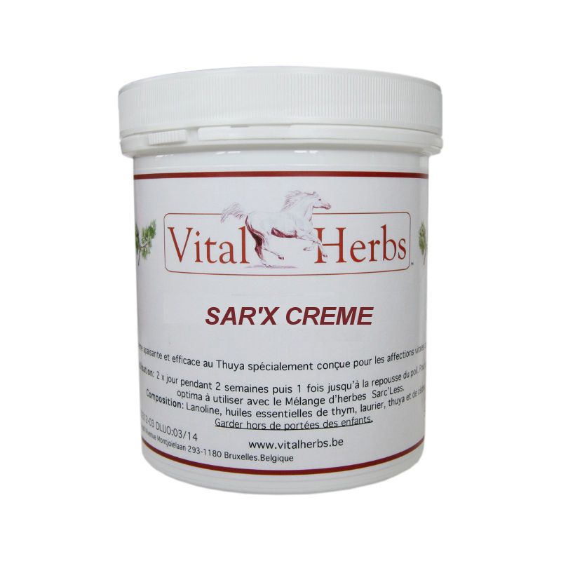 1 Sar X Crème Cheval ,Vital Herbs,Plaie et Sarcoïde cheval