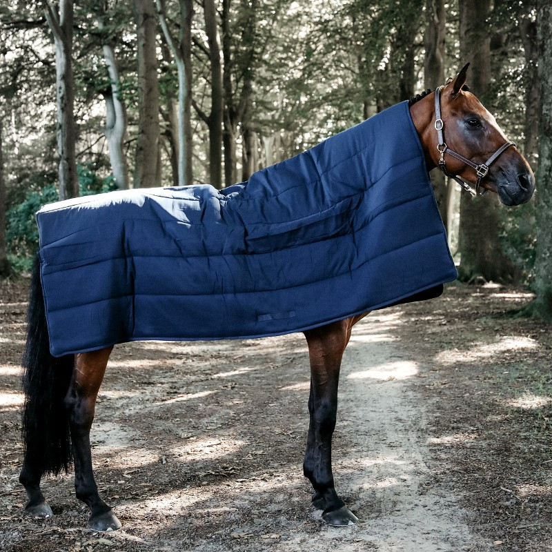 Sous couverture cheval Kentucky marine - Le Paturon