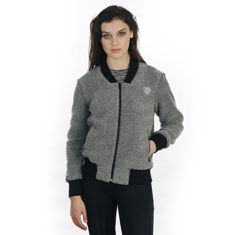 Blouson équitation pilou Femme Fluffy Softie Horseware - Le Patuton