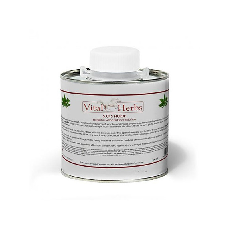 1 SOS Hoof Fourchettes Sabot Sole Cheval,Vital Herbs,Onguent et Soins sabots