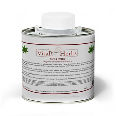 1 SOS Hoof Fourchettes Sabot Sole Cheval,Vital Herbs,Onguent et Soins sabots