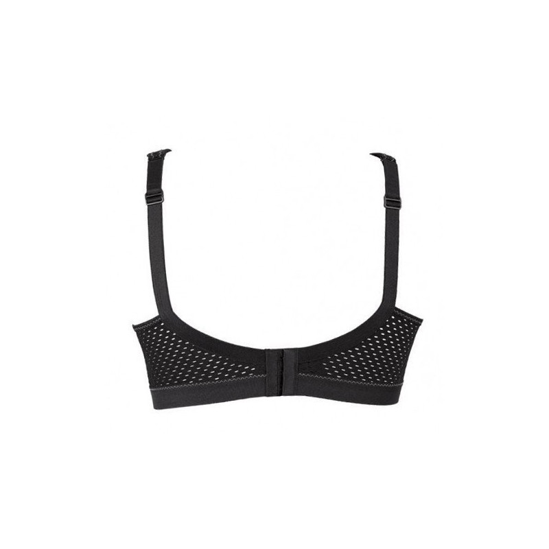 Soutien-gorge de sport équitation femme noir Momentum Anita noir - Le Paturon