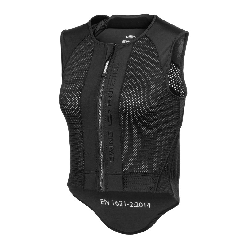 Protection dorsale équitation adulte P24 Flex Swing noir - Le Paturon