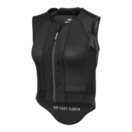 Protection dorsale équitation enfant P24 Flex Swing noir - Le Paturon