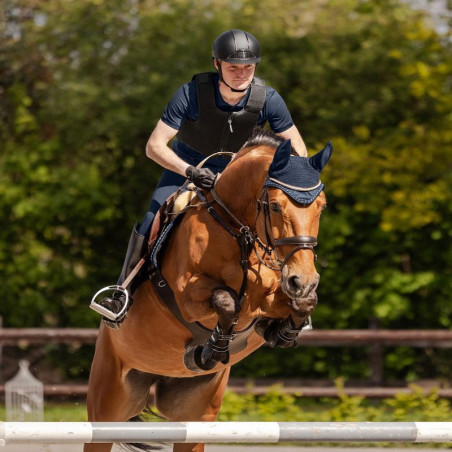 Gilet de protection équitation adulte P24 Max Swing noir - Le Paturon