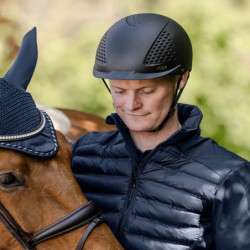 Casque équitation H23 Classic Swing noir mat - Le Paturon
