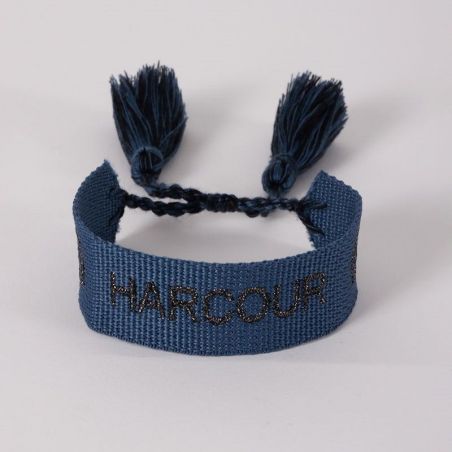 Bracelet équitation Bravour Harcour bleu fumée - Le Paturon