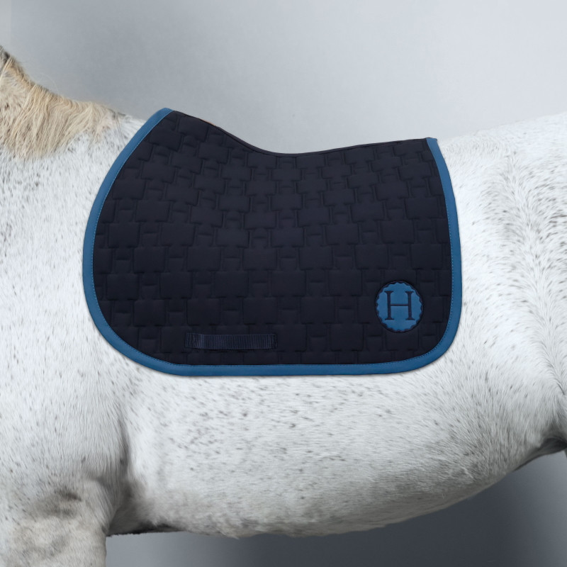 Tapis cheval Salvia Harcour marine - Le Paturon