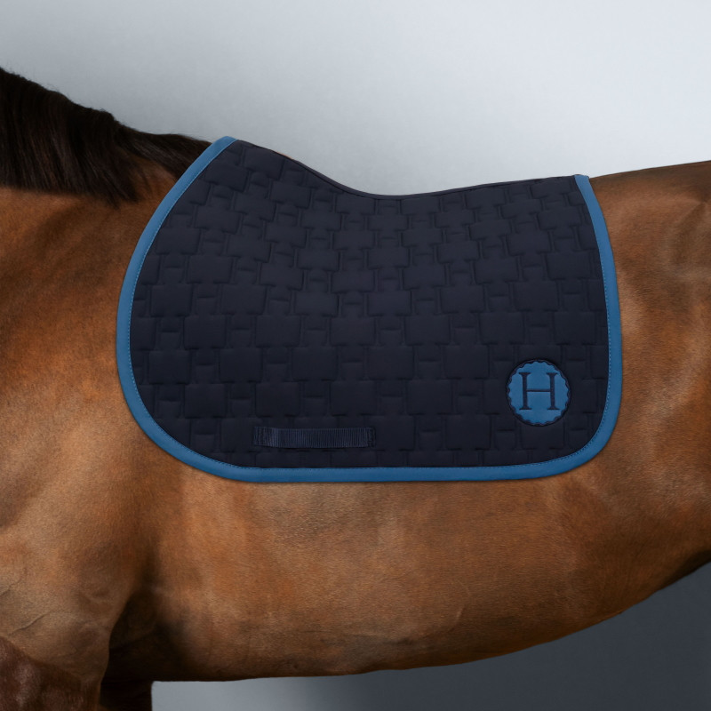 Tapis cheval Salvia Harcour marine - Le Paturon