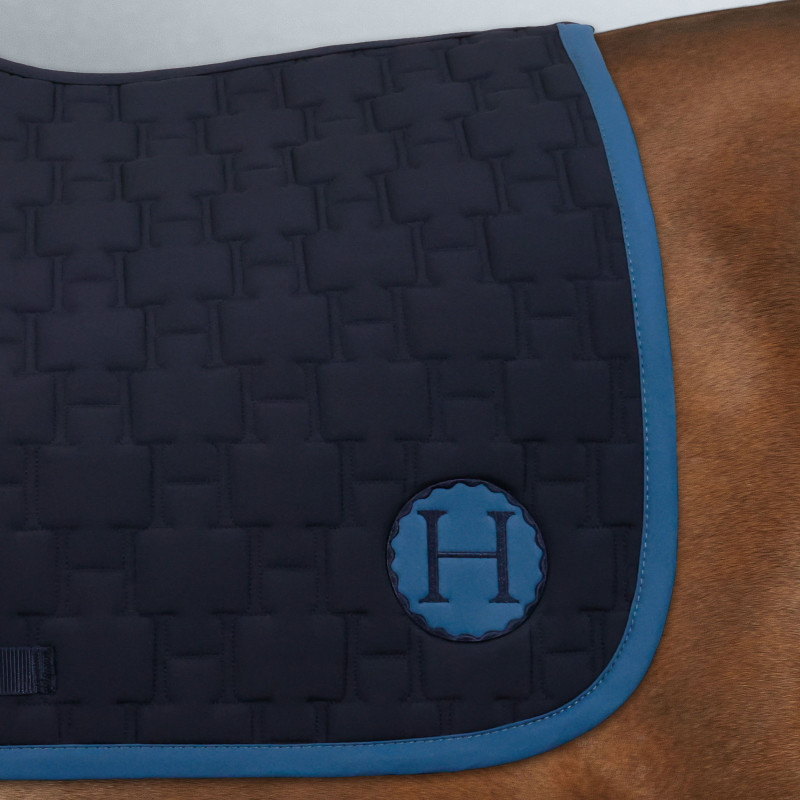Tapis cheval Salvia Harcour marine - Le Paturon