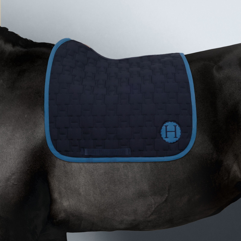 Tapis cheval Salvia Harcour marine - Le Paturon