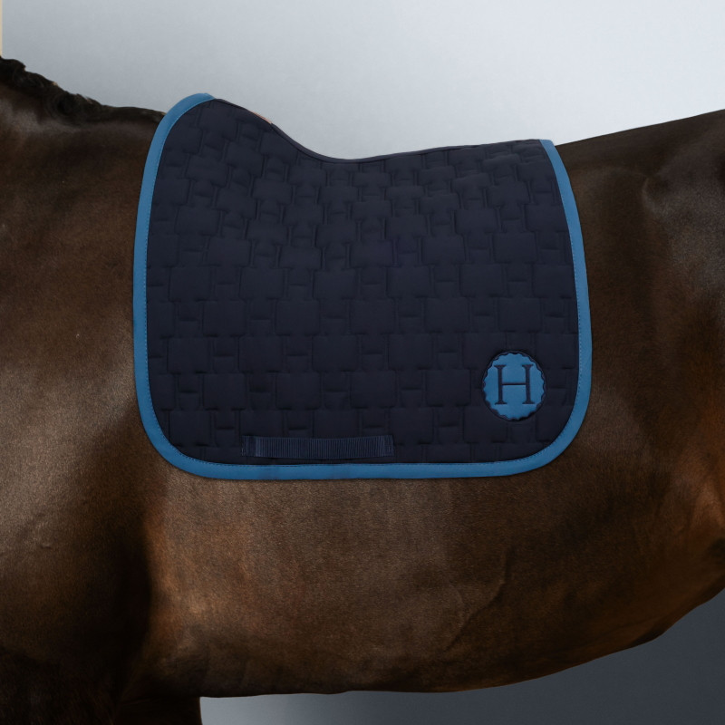 Tapis cheval Salvia Harcour marine - Le Paturon