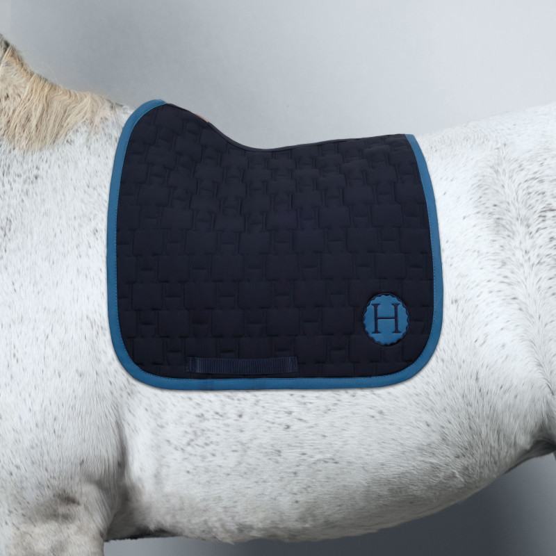 Tapis cheval Salvia Harcour marine - Le Paturon