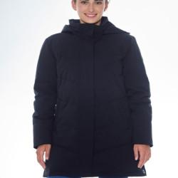Parka équitation femme longue Pich Harcour noir - Le Paturon