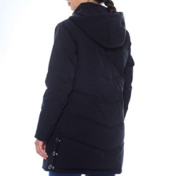 Parka équitation femme longue Pich Harcour noir - Le Paturon