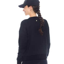 Sweat équitation femme Mira Harcour noir - Le Paturon
