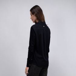 Chemise équitation femme Sharmy Harcour noir - Le Paturon