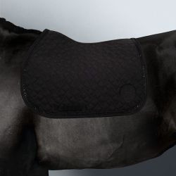 Tapis de selle cheval Saphir Harcour noir CSO
