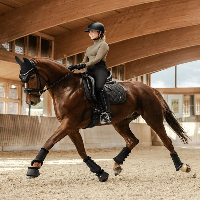 Tapis cheval Phoenix Waldhausen noir - Le Paturon