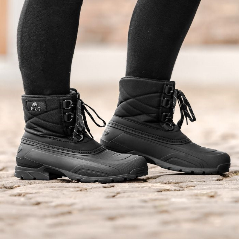 Boots écurie thermiques Chicago ELT noir - Le Paturon