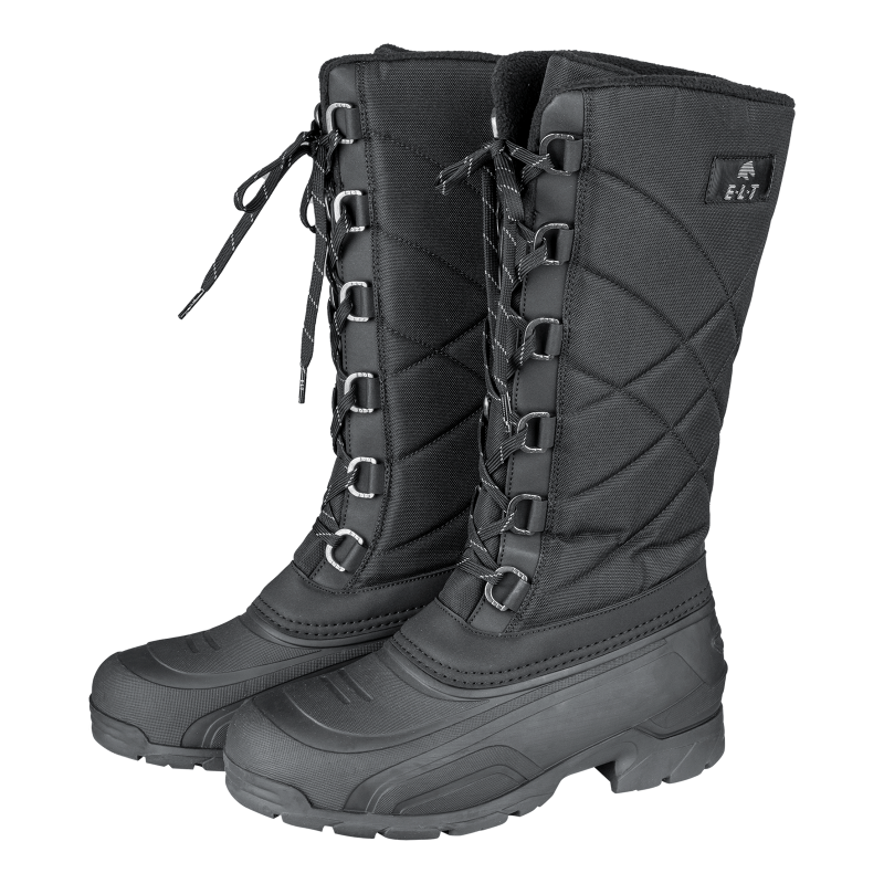 Bottes écurie thermiques Cleveland ELT noir - Le Paturon
