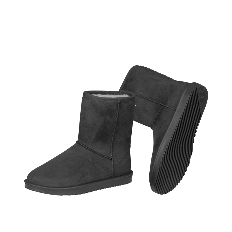 Boots écurie chaudes en velours Rainless ELT noir - Le Paturon