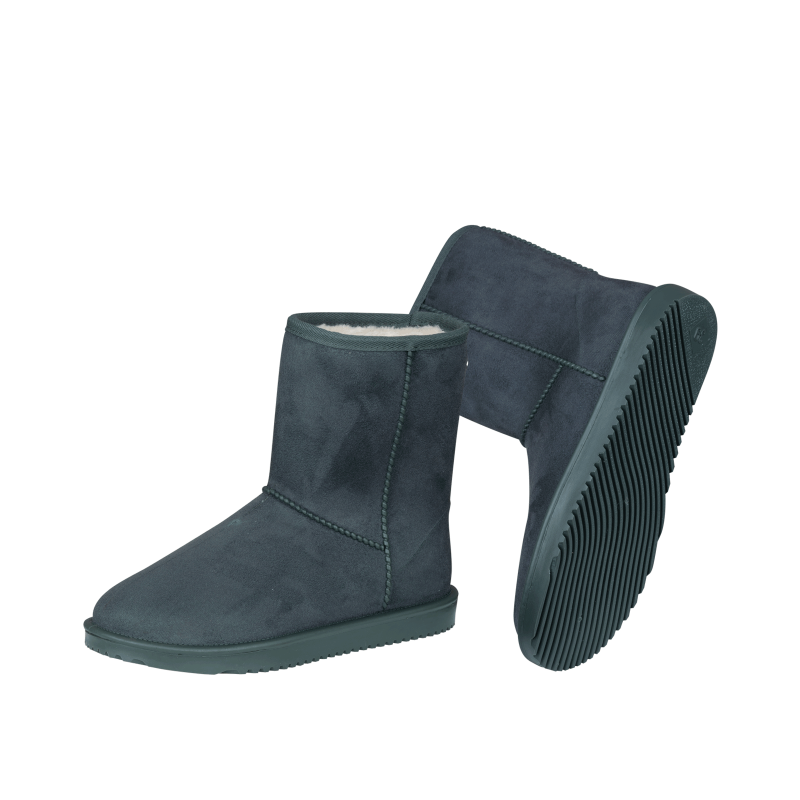 Boots écurie chaudes en velours Rainless ELT olive foncé - Le Paturon
